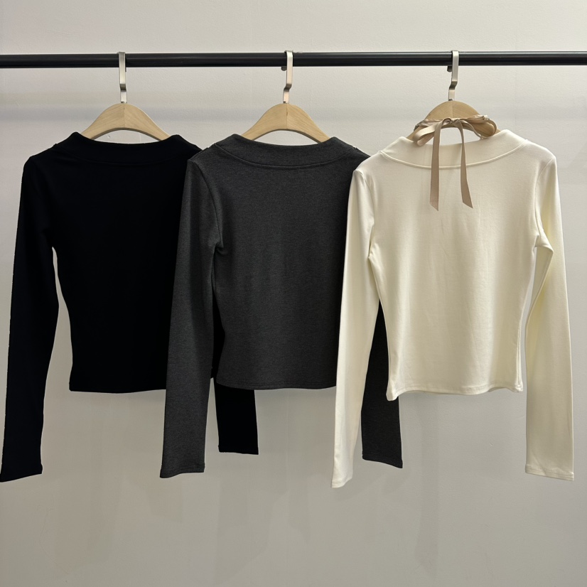 JENNY 1976㊣東大門實拍女士新款休閑熱賣長袖T恤不含配飾JENNY 1976長袖T恤