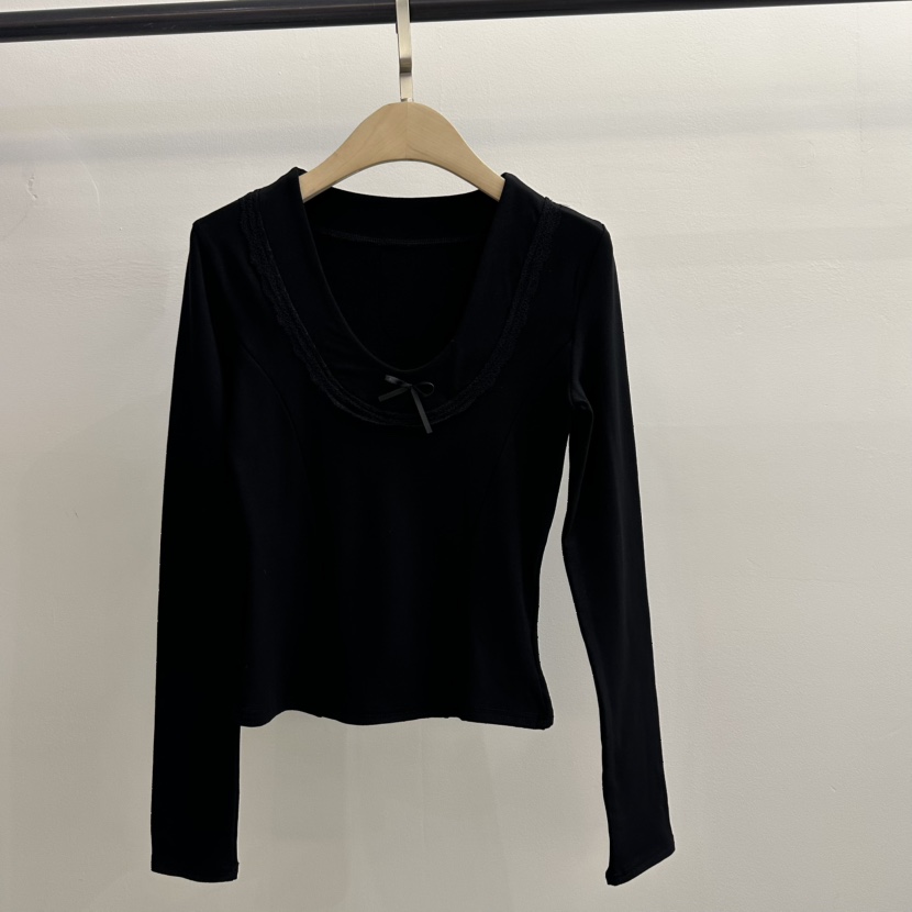 JENNY 1976㊣東大門實拍女士新款休閑熱賣長袖T恤不含配飾JENNY 1976長袖T恤圖色3