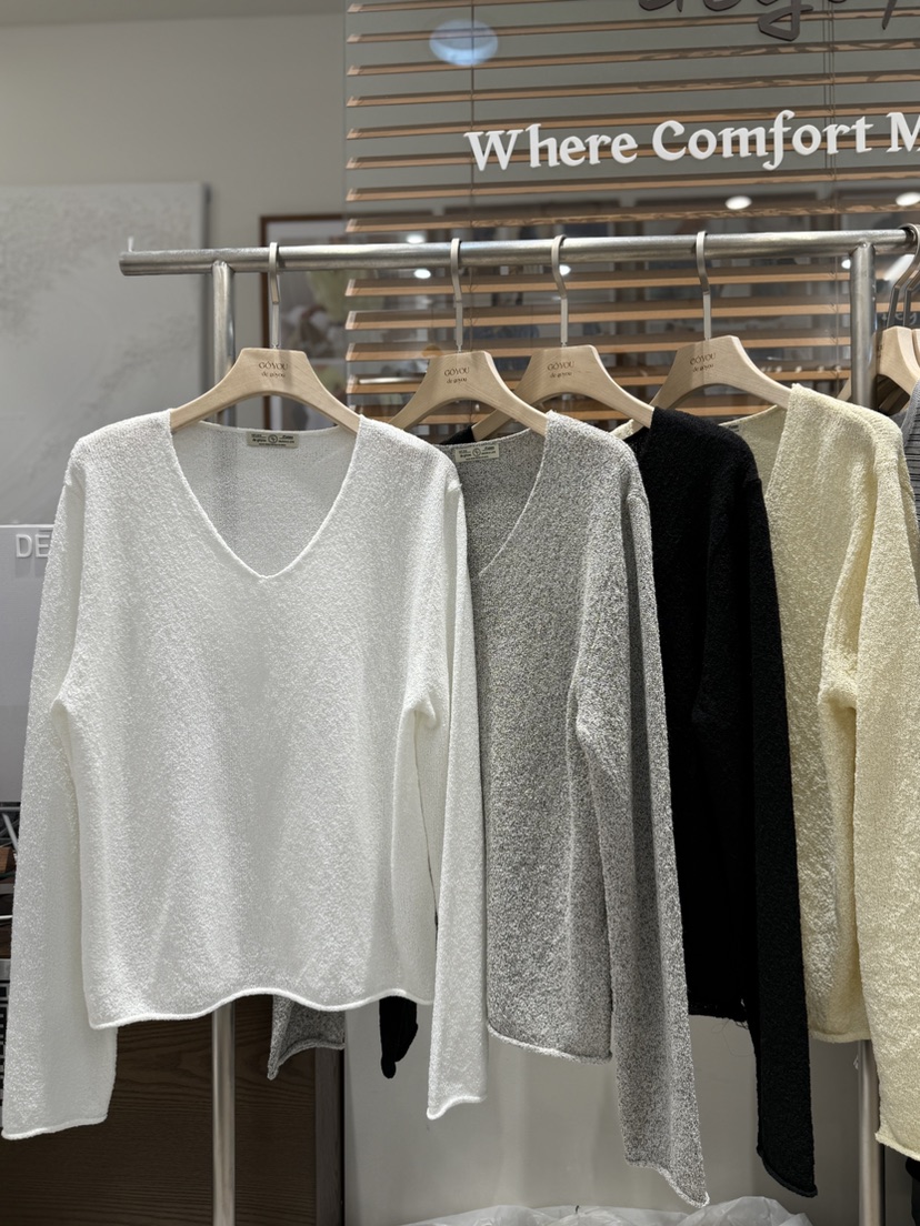 DE GO YOU東大門直郵㊣女士新款推薦26春夏真品人氣針織衫DE GO YOU針織衫