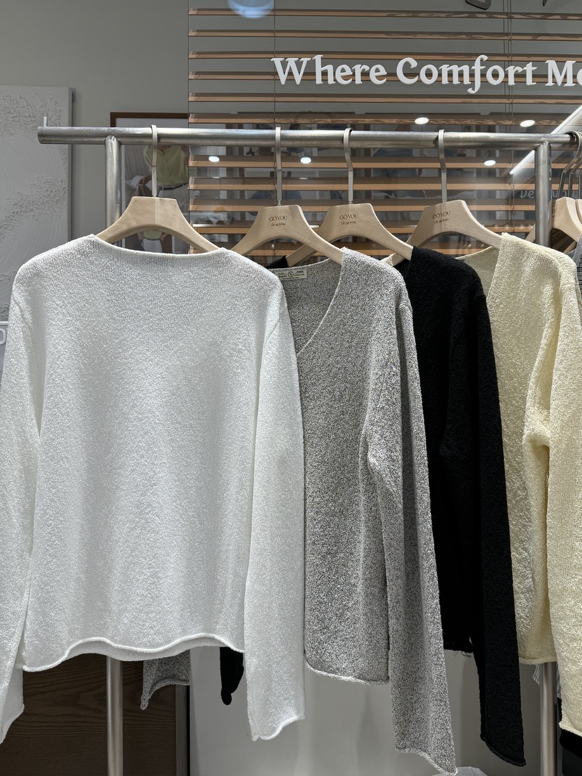 DE GO YOU東大門直郵㊣女士新款推薦26春夏真品人氣針織衫DE GO YOU針織衫