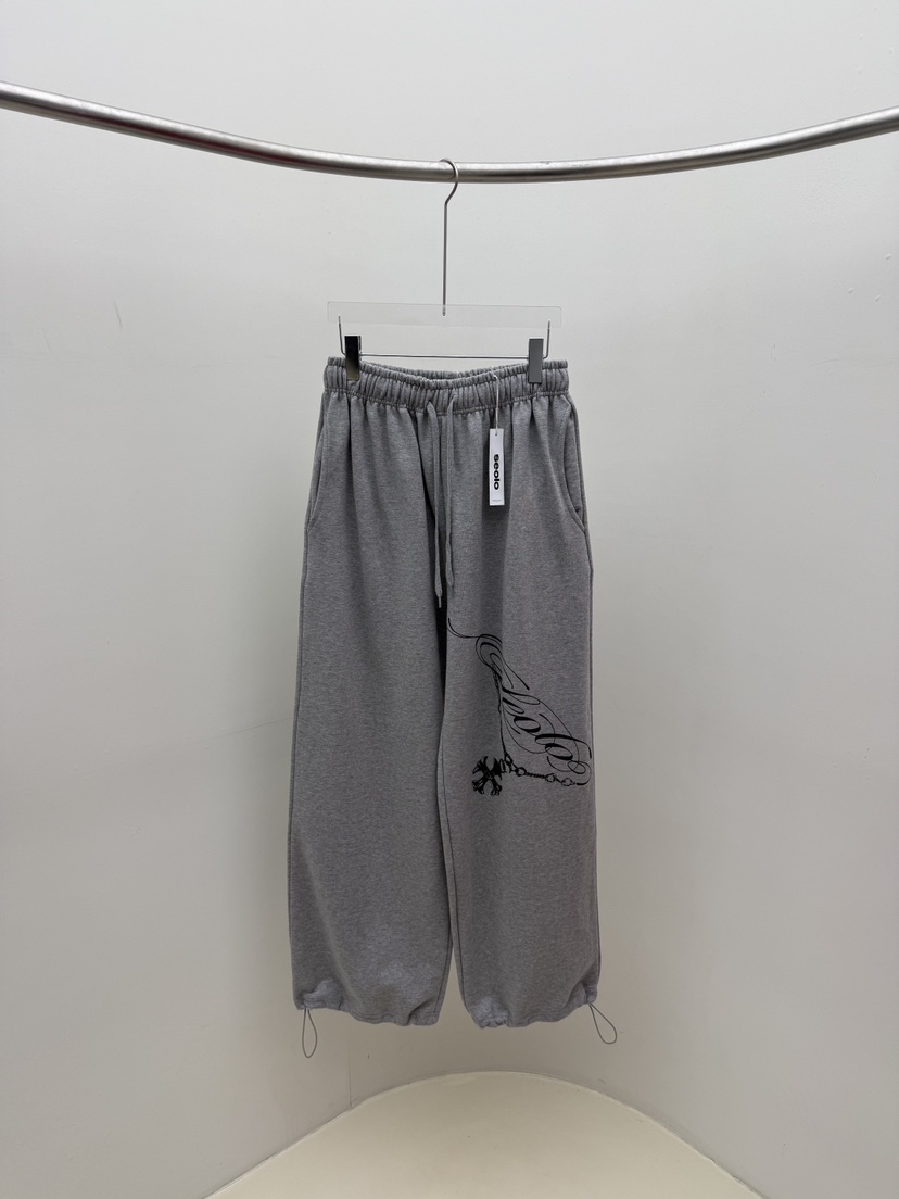 SEOLO韓國代購㊣女士新品推薦26春夏真品熱賣時尚人氣休閑褲Seolo seoul休閑褲圖色2