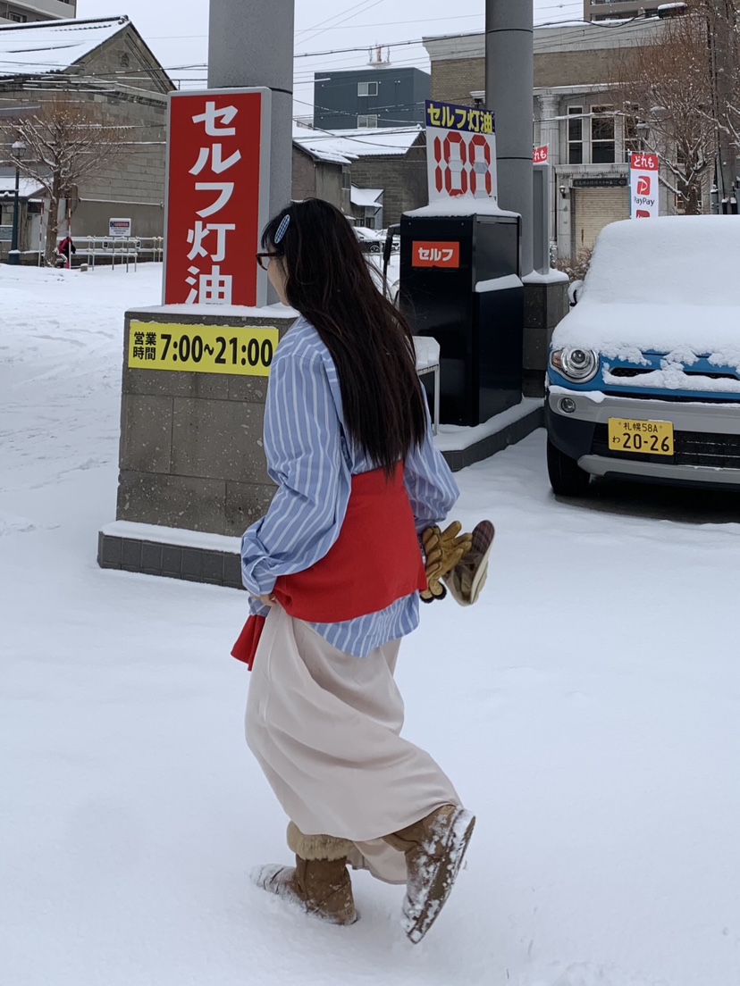 LIKEVAM㊣東大門實拍女裝新款人氣26春夏休閑時尚推薦長裙緞面LIKEVAM長裙