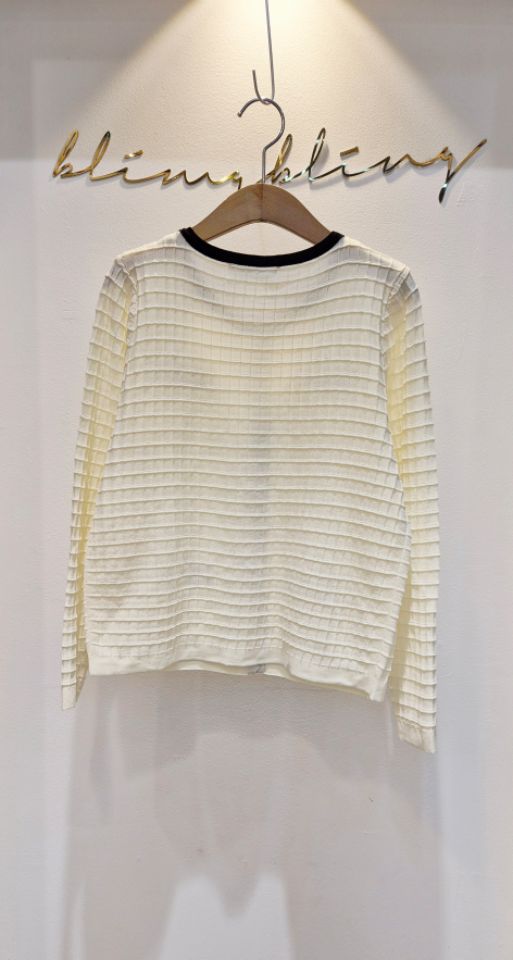 BLING BLING-S/RICO韓國直郵㊣女士新款人氣針織衫華夫格BLING BLING-S/RICO針織衫