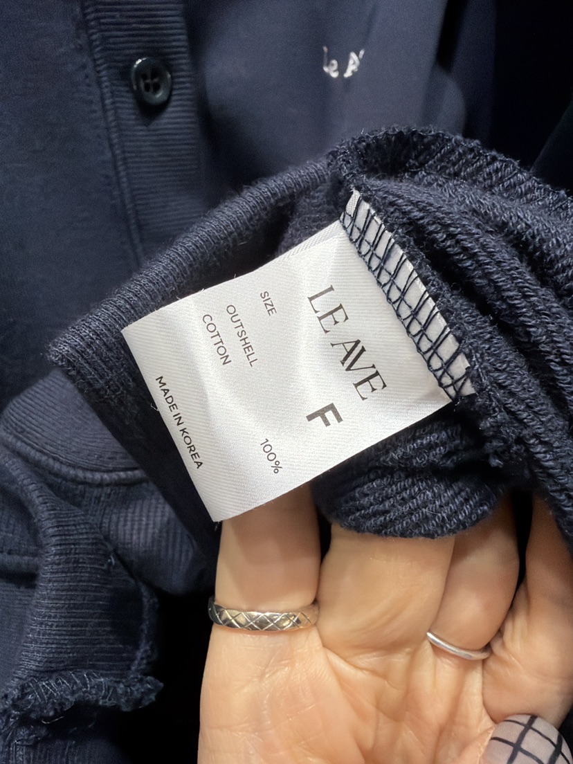 LE AVE韓國代購㊣女裝新款熱賣人氣推薦職業時尚真品休閑衛衣LE AVE衛衣