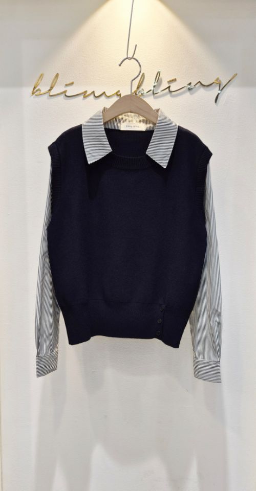 RICO/BLING BLING-S㊣東大門代購女士新款時尚職業針織衫RICO/BLING BLING-S針織衫圖色2