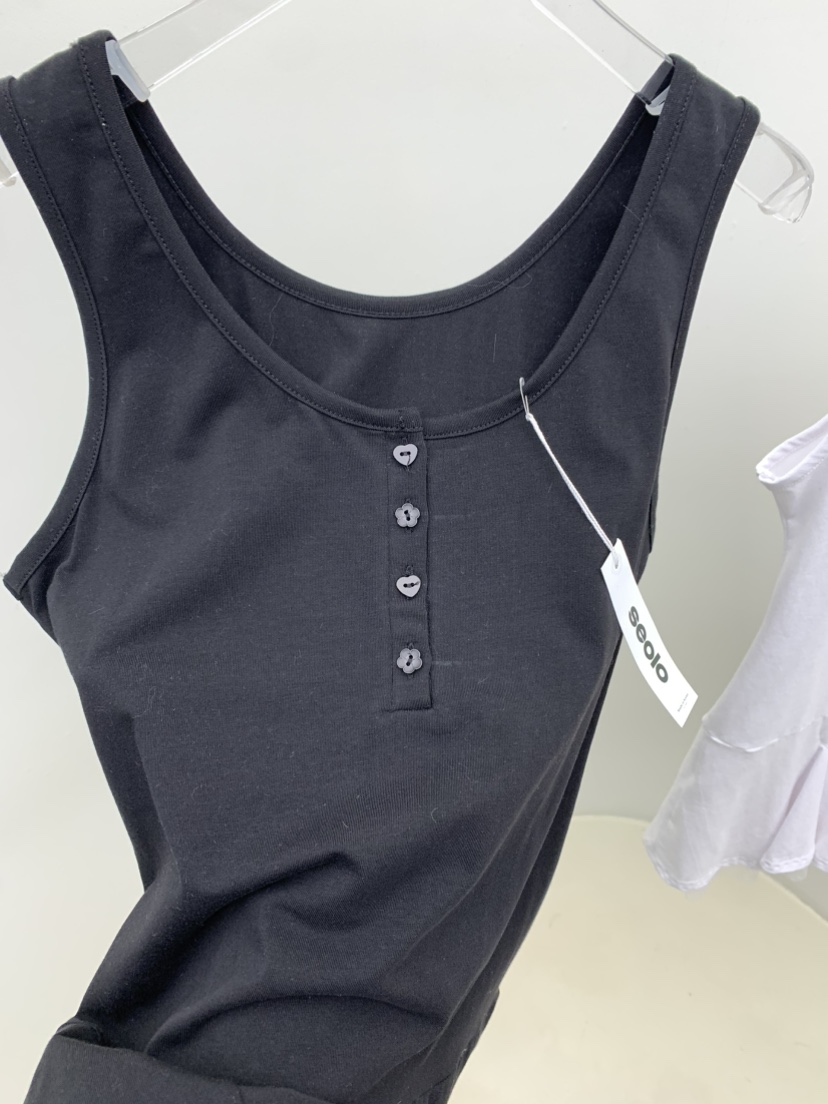 SEOLO韓國代購㊣女士新款時尚推薦職業真品人氣26春夏連衣裙蕾絲Seolo seoul連衣裙