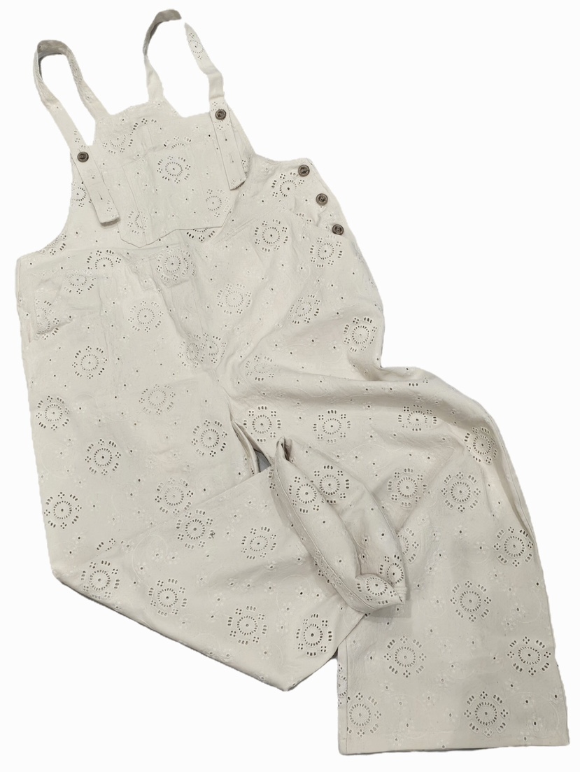 LIKEVAM㊣東大門代購女士新款真品休閑職業26春夏背帶褲鏤空LIKEVAM背帶褲圖色2