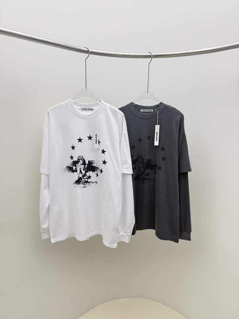 SEOLO㊣東大門代購女士新款時尚真品熱賣人氣推薦職業長袖T恤Seolo seoul長袖T恤