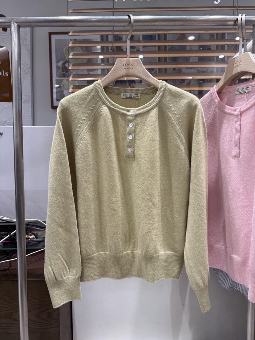 DE GO YOU㊣東大門代購女士新款時尚職業26春夏休閑針織衫DE GO YOU針織衫