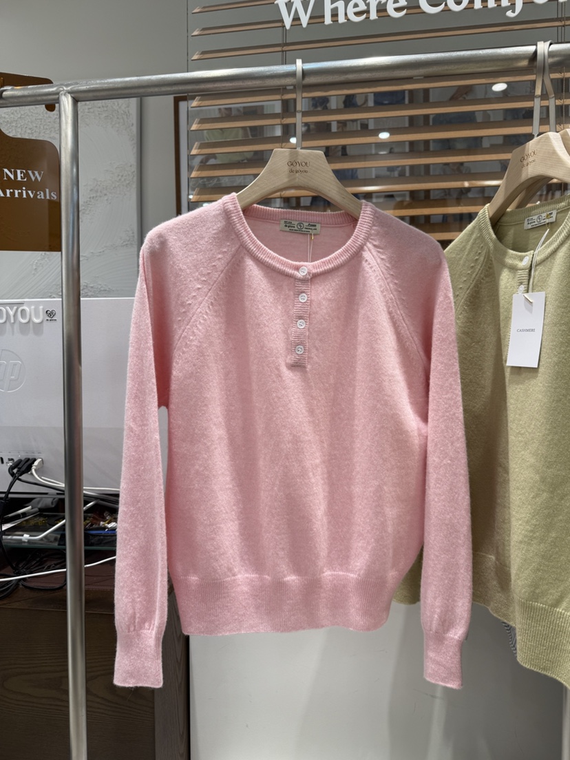 DE GO YOU㊣東大門代購女士新款時尚職業26春夏休閑針織衫DE GO YOU針織衫圖色1