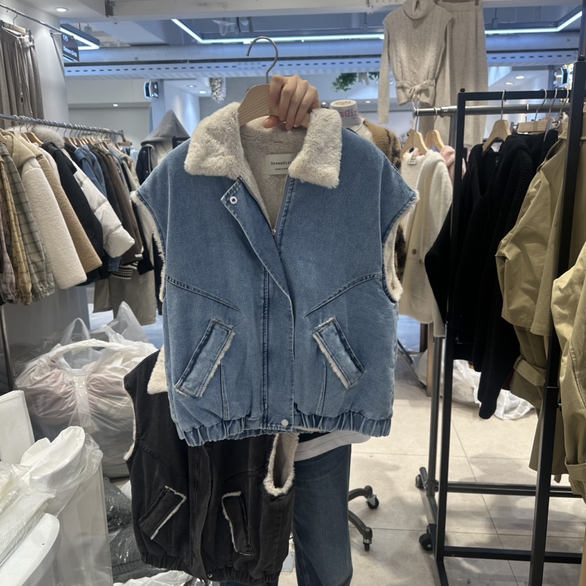 DREAM GIRIS/HOT PLACE㊣東大門實拍女士新品職業人氣馬甲DREAM GIRIS/HOT PLACE馬甲圖色1