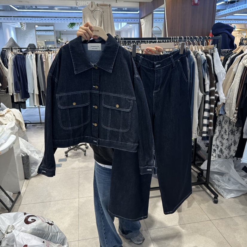 DREAM GIRIS/HOT PLACE韓國直郵㊣女士新款26春夏套裝套裝DREAM GIRIS/HOT PLACE套裝圖色1