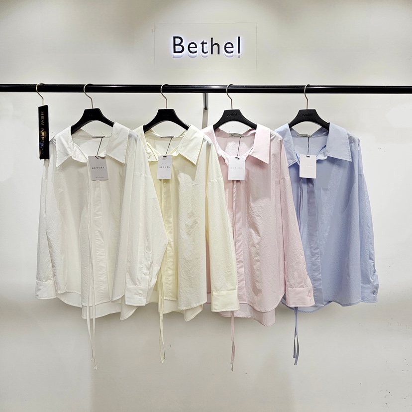 BETHEL㊣東大門實拍女士新品人氣推薦真品時尚襯衫蕾絲衫春款BETHEL襯衫/蕾絲衫