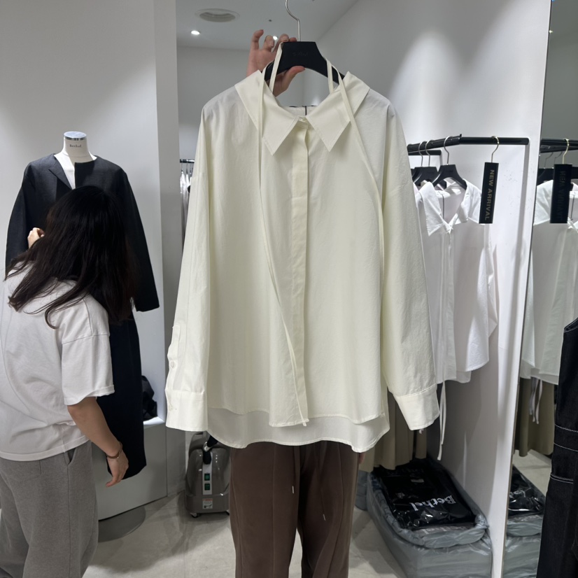 BETHEL㊣東大門實拍女士新品人氣推薦真品時尚襯衫蕾絲衫春款BETHEL襯衫/蕾絲衫圖色3