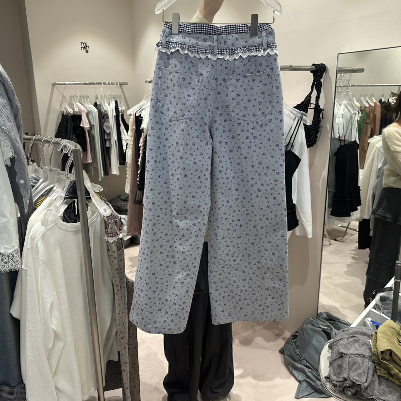 MIMME/LOOKK韓國直郵㊣女士新款真品人氣熱賣推薦休閑褲春款MIMME/LOOKK休閑褲