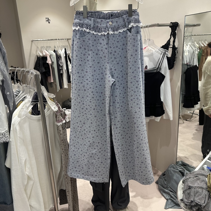 MIMME/LOOKK韓國直郵㊣女士新款真品人氣熱賣推薦休閑褲春款MIMME/LOOKK休閑褲圖色1