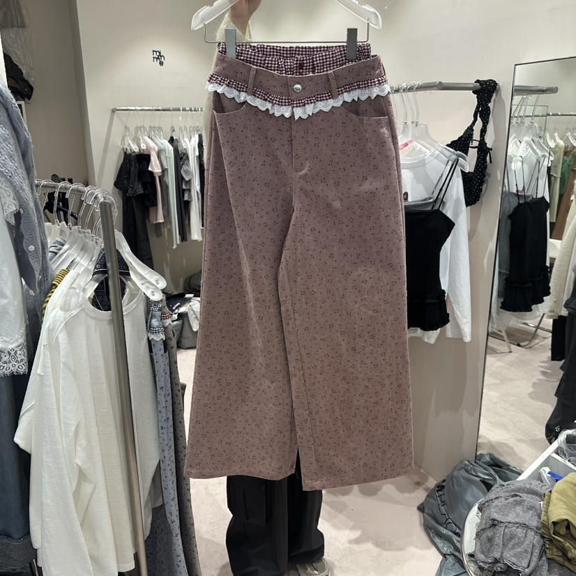 MIMME/LOOKK韓國直郵㊣女士新款真品人氣熱賣推薦休閑褲春款MIMME/LOOKK休閑褲圖色2