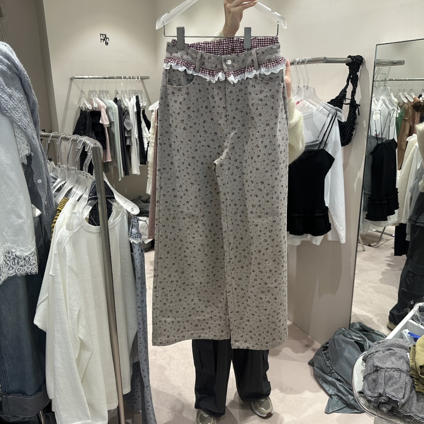 MIMME/LOOKK韓國直郵㊣女士新款真品人氣熱賣推薦休閑褲春款MIMME/LOOKK休閑褲圖色3