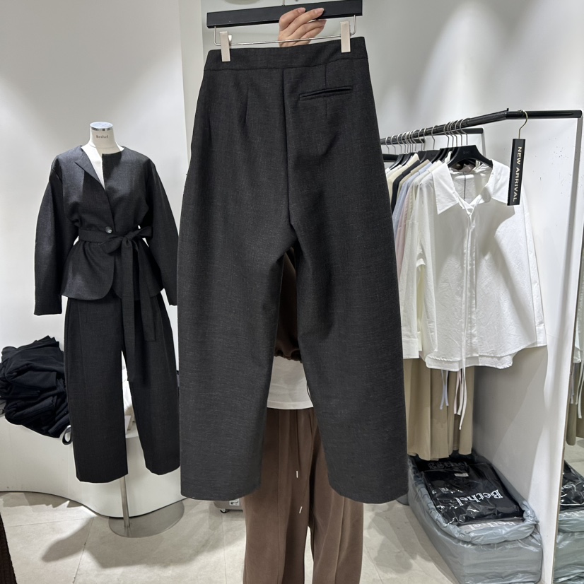 BETHEL㊣東大門代購女士新品職業熱賣真品26春夏休閑褲春款BETHEL休閑褲