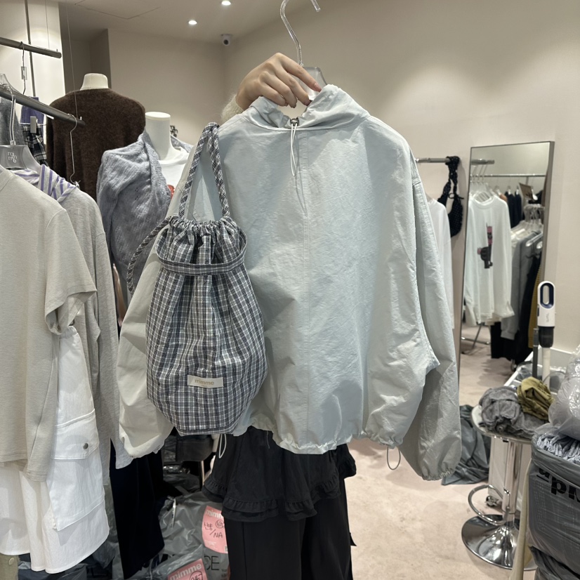 MIMME/LOOKK東大門直郵㊣女裝新品職業休閑熱賣夾克春款格紋MIMME/LOOKK夾克