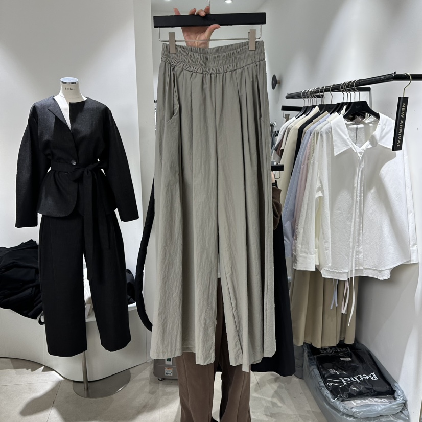 BETHEL韓國代購㊣女裝新品職業人氣26春夏休閑推薦休閑褲春款BETHEL休閑褲圖色2