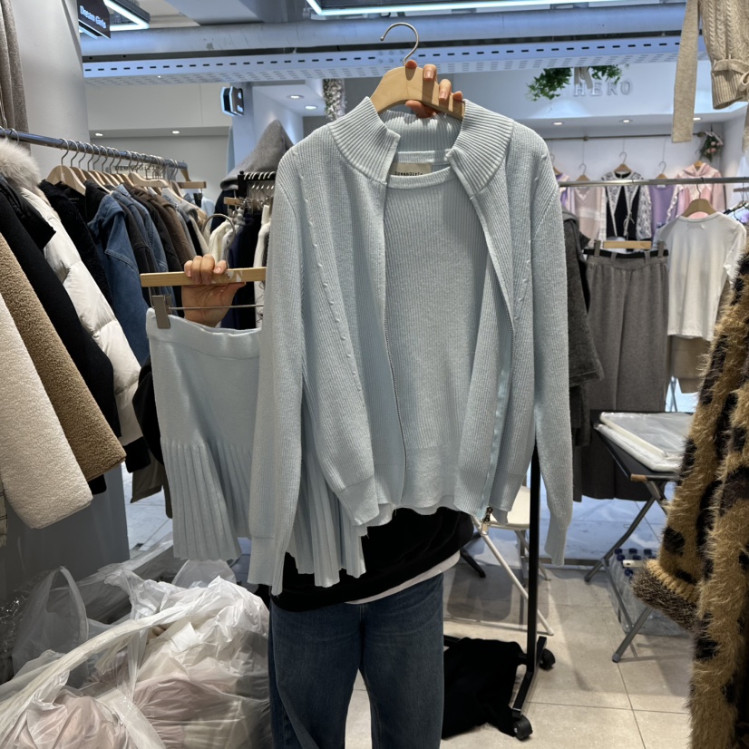 DREAM GIRIS/HOT PLACE韓國代購㊣女裝新款時尚套裝三件套DREAM GIRIS/HOT PLACE套裝圖色3