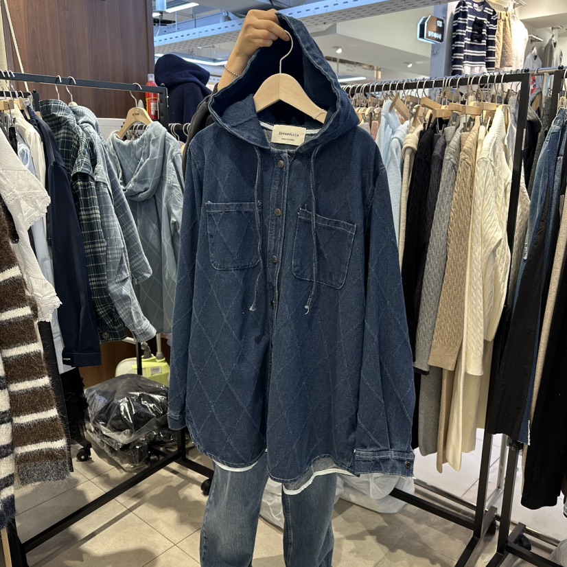 DREAM GIRIS/HOT PLACE韓國代購㊣女裝新品時尚夾克兜帽DREAM GIRIS/HOT PLACE夾克圖色2