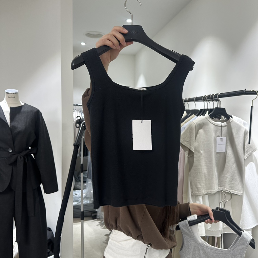 BETHEL韓國代購㊣女裝新款熱賣時尚休閑人氣真品吊帶背心春款BETHEL吊帶/背心圖色3