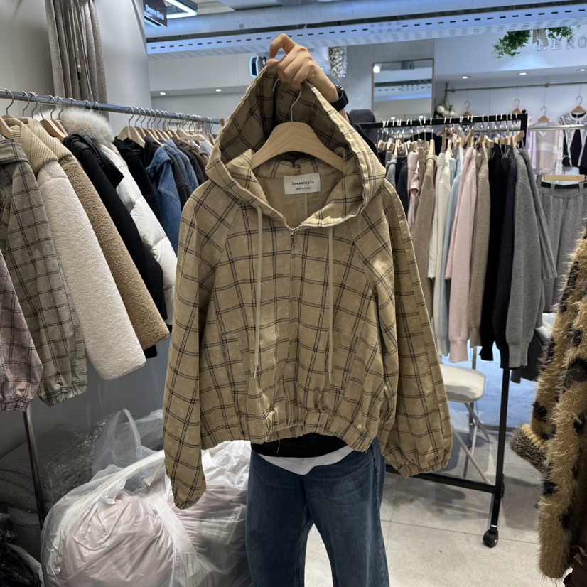 DREAM GIRIS/HOT PLACE韓國直郵㊣女裝新款職業夾克拉鏈DREAM GIRIS/HOT PLACE夾克圖色2