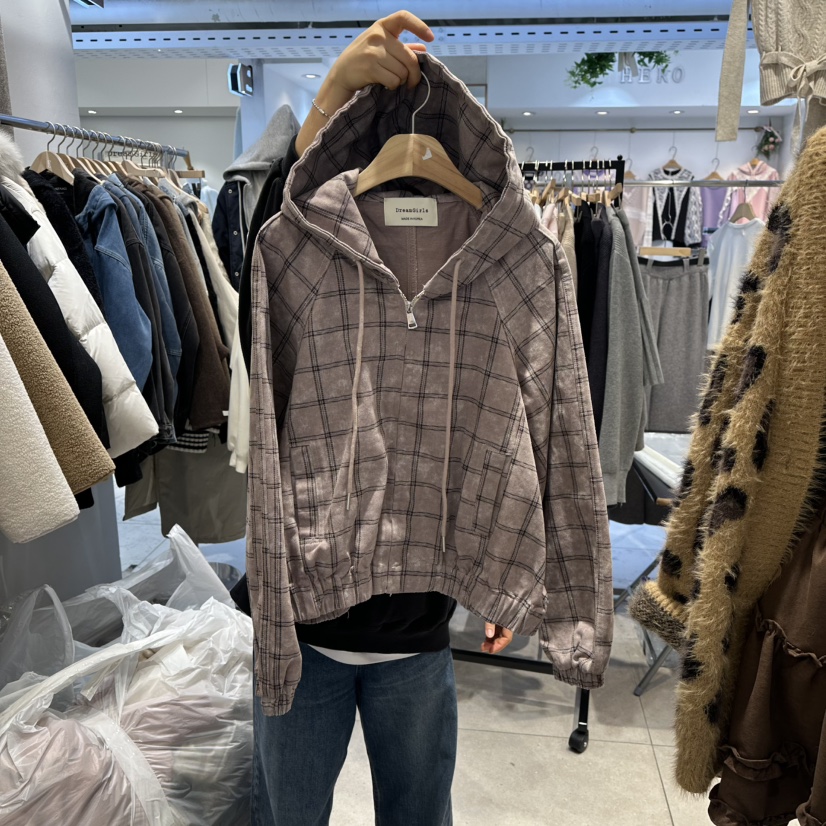 DREAM GIRIS/HOT PLACE韓國直郵㊣女裝新款職業夾克拉鏈DREAM GIRIS/HOT PLACE夾克圖色3