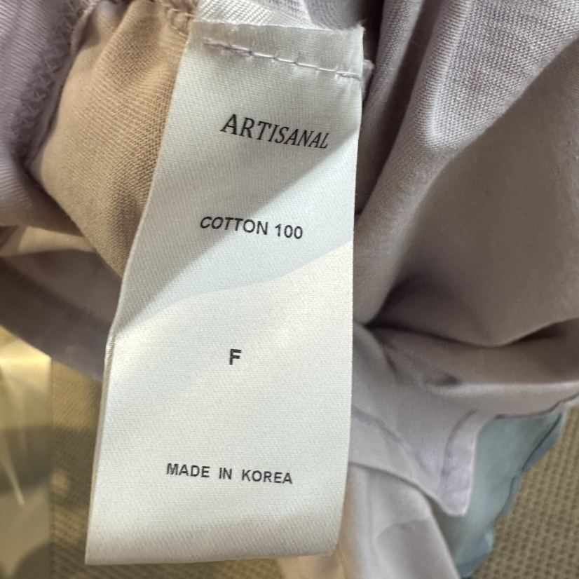 ARTISANAL東大門直郵㊣女裝新品熱賣時尚26春夏長袖T恤春款ARTISANAL長袖T恤