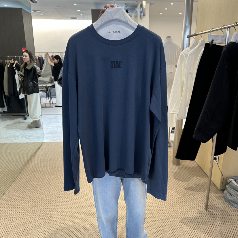 ARTISANAL東大門直郵㊣女裝新品熱賣時尚26春夏長袖T恤春款ARTISANAL長袖T恤圖色2