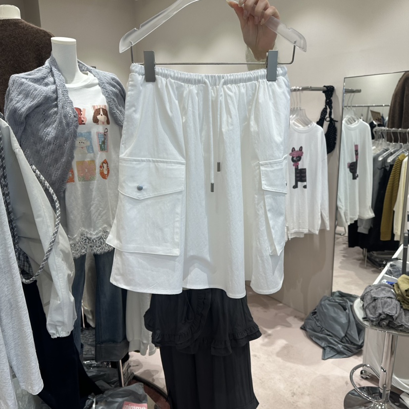 MIMME/LOOKK東大門直郵㊣女士新品休閑熱賣職業時尚短裙春款MIMME/LOOKK短裙圖色3