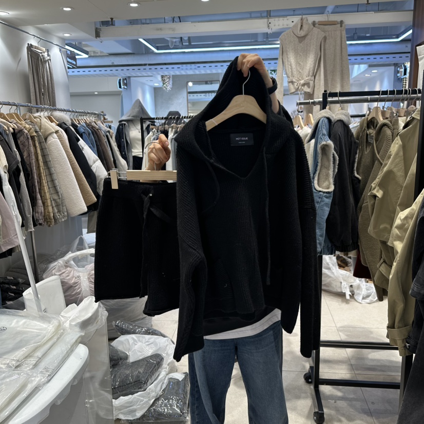 DREAM GIRIS/HOT PLACE㊣東大門實拍女士新品休閑套裝套裝連帽DREAM GIRIS/HOT PLACE套裝圖色5