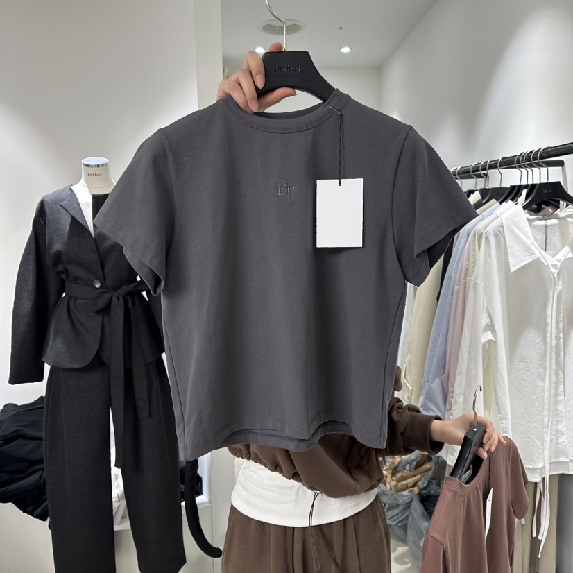 BETHEL東大門直郵㊣女裝新款推薦26春夏休閑人氣時尚T恤春款BETHELT恤圖色2