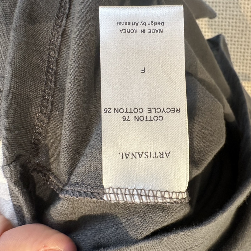 ARTISANAL㊣東大門實拍女士新品休閑熱賣推薦人氣長袖T恤春款ARTISANAL長袖T恤