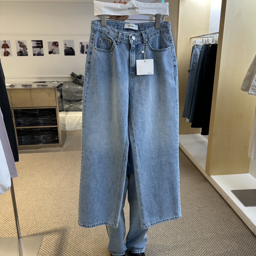 ARTISANAL東大門直郵㊣女裝新品人氣休閑熱賣職業牛仔褲春款ARTISANAL牛仔褲圖色1
