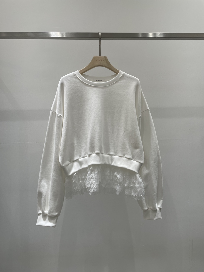 RE STYLE-Q㊣東大門實拍女士新款26春夏推薦真品衛衣春款RE STYLE衛衣圖色1