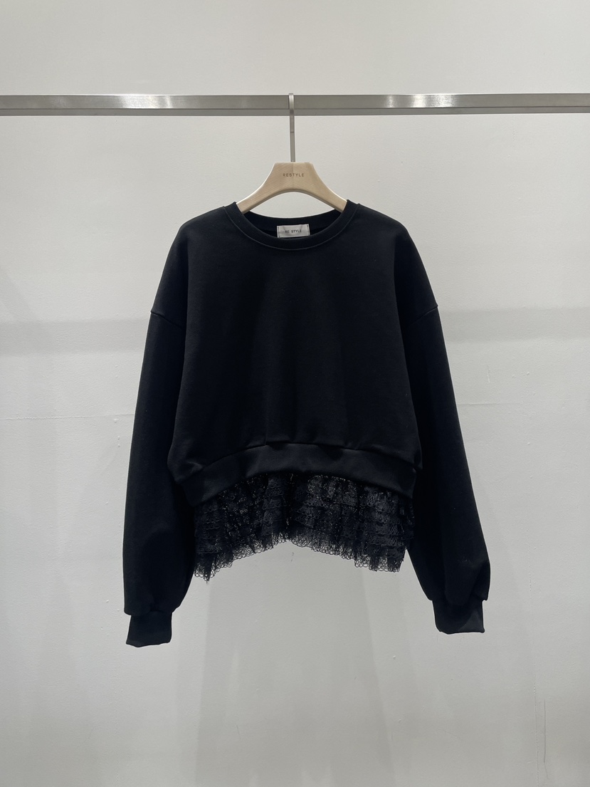 RE STYLE-Q㊣東大門實拍女士新款26春夏推薦真品衛衣春款RE STYLE衛衣圖色3