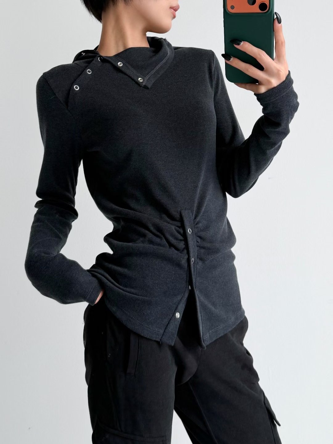 GUSSINE東大門直郵女裝新品人氣職業休閑熱賣真品長袖T恤GUSSINE長袖T恤