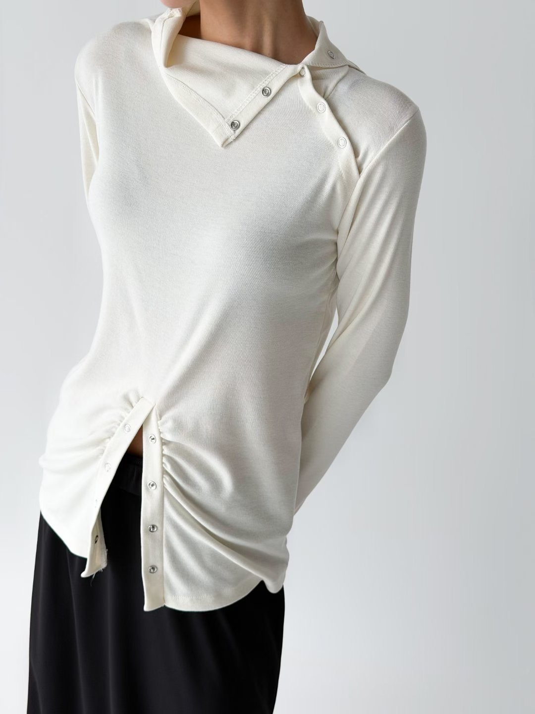 GUSSINE東大門直郵女裝新品人氣職業休閑熱賣真品長袖T恤GUSSINE長袖T恤