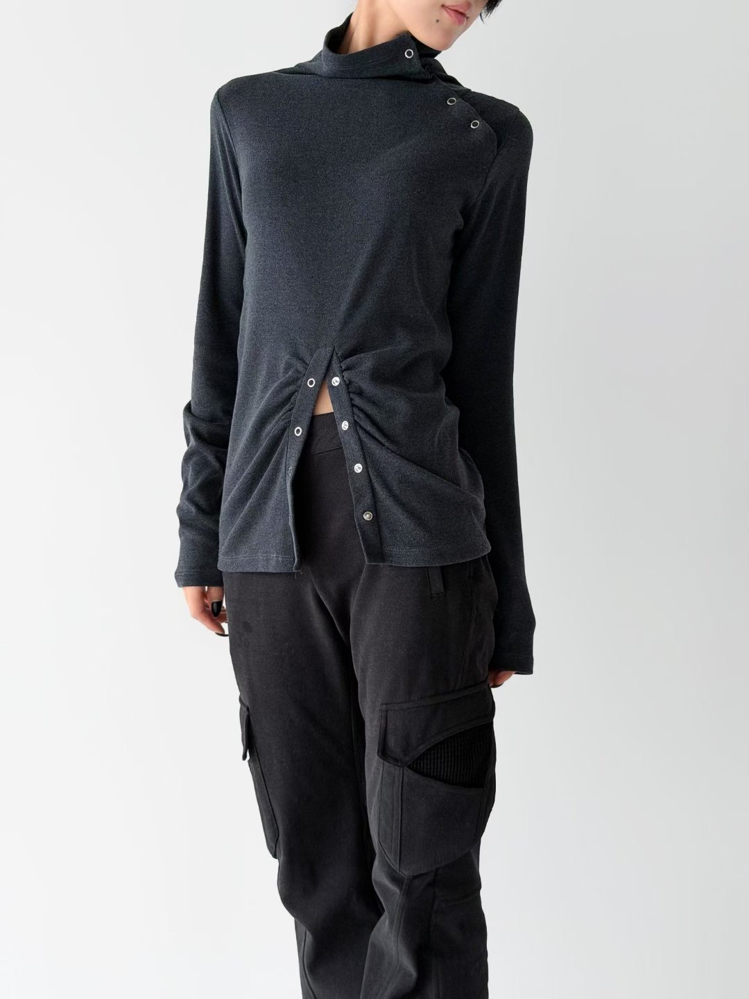 GUSSINE東大門直郵女裝新品人氣職業休閑熱賣真品長袖T恤GUSSINE長袖T恤