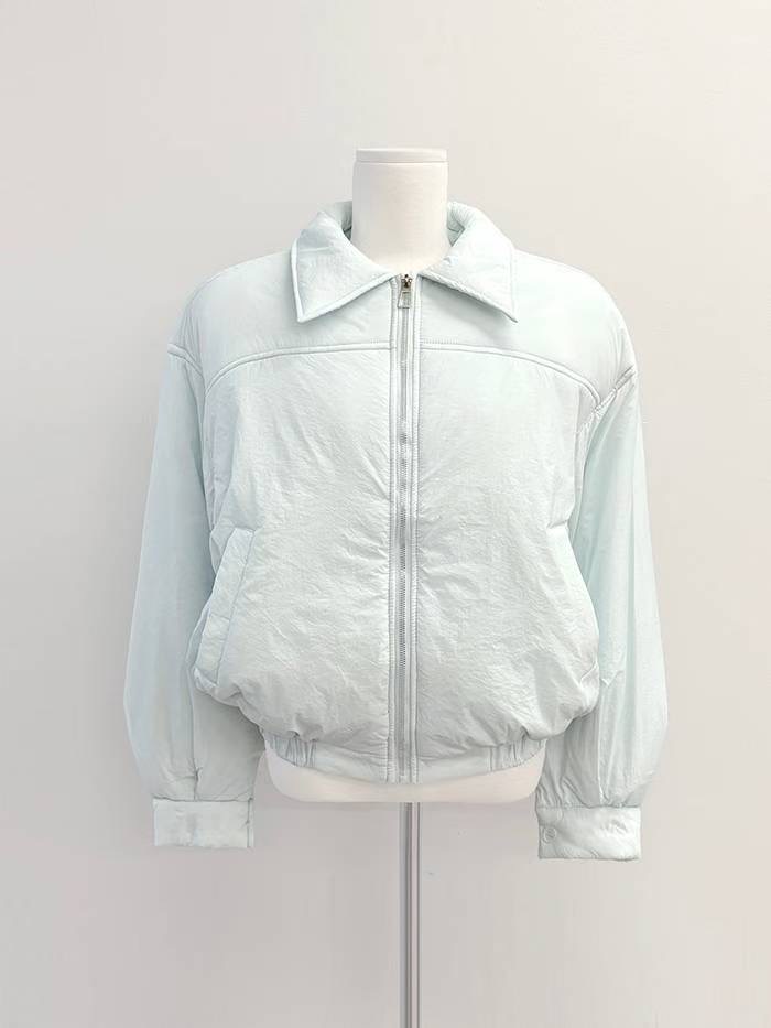 IT東大門代購女裝新款時尚人氣推薦真品職業休閑短款棉服IT短款棉服圖色2