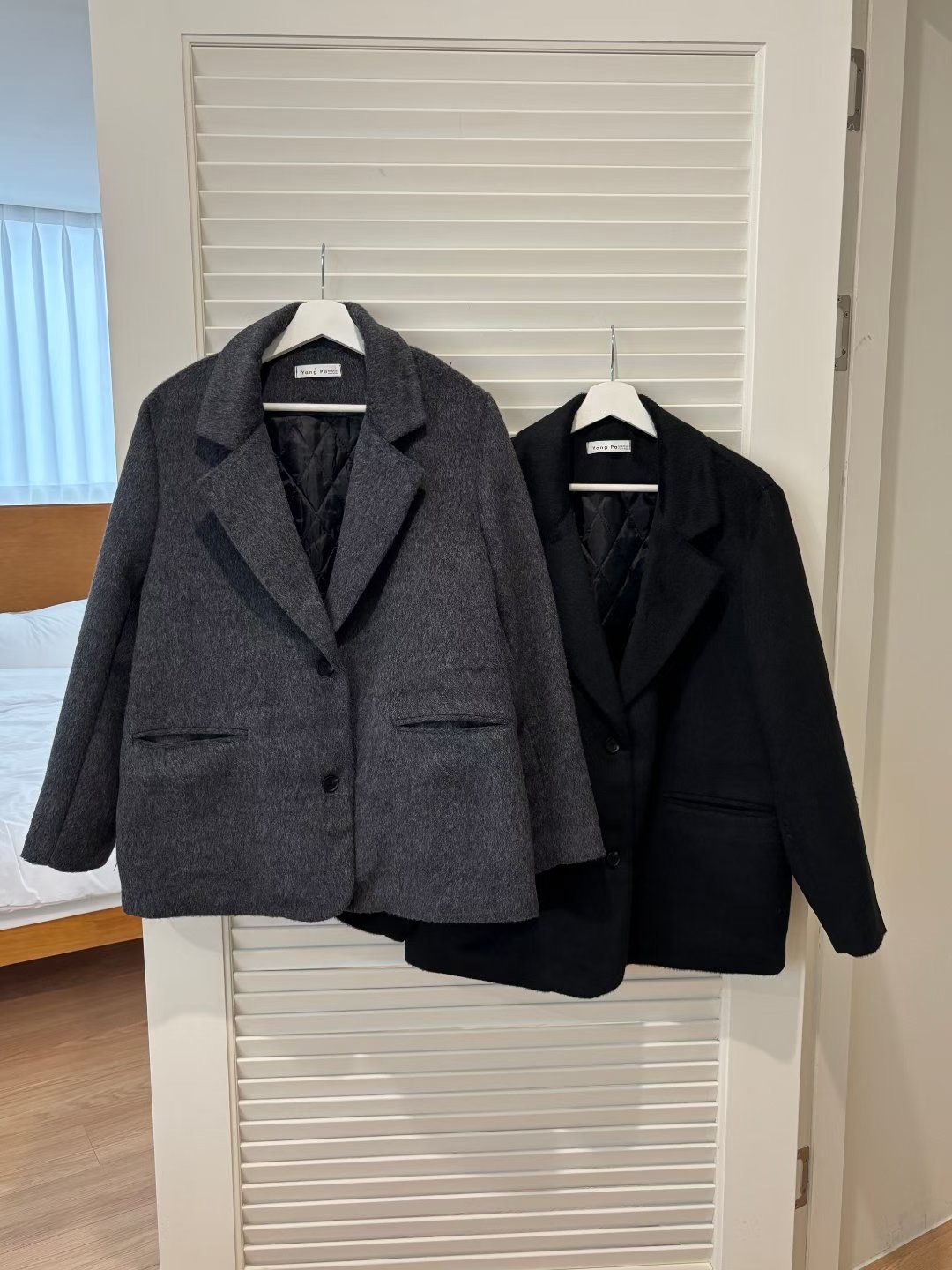 YANGPA韓國代購女裝新款熱賣26春夏休閑推薦真品人氣夾克YANGPA夾克圖色2左二色