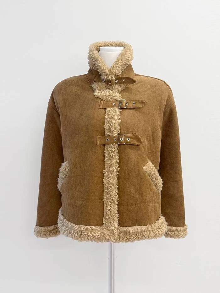 IT東大門直郵女士新款職業時尚人氣26春夏休閑熱賣短款大衣IT短款大衣圖色2