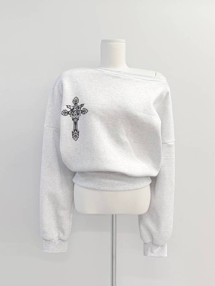 IT東大門實拍女裝新款休閑時尚26春夏熱賣人氣真品職業衛衣IT衛衣圖色1