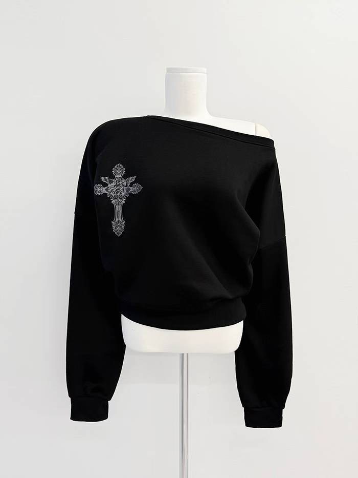 IT東大門實拍女裝新款休閑時尚26春夏熱賣人氣真品職業衛衣IT衛衣圖色3