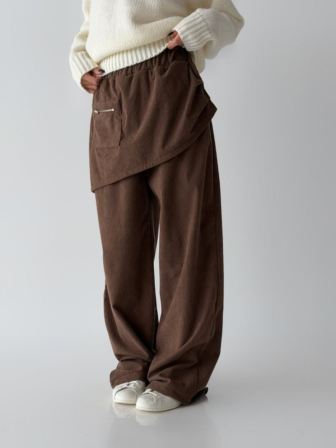 GUSSINE東大門實拍女裝新品休閑26春夏推薦真品人氣職業裙褲GUSSINE裙褲圖色1