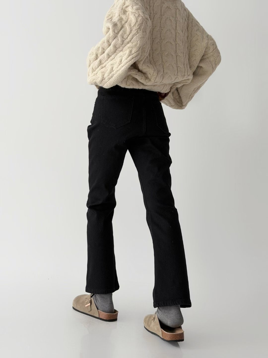 GUSSINE韓國代購女士新款真品休閑熱賣26春夏職業推薦牛仔褲GUSSINE牛仔褲