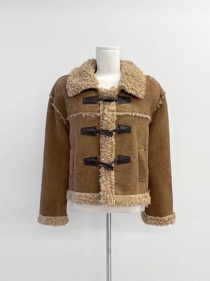 IT東大門實拍女裝新款26春夏熱賣推薦真品休閑職業短款大衣IT短款大衣圖色2